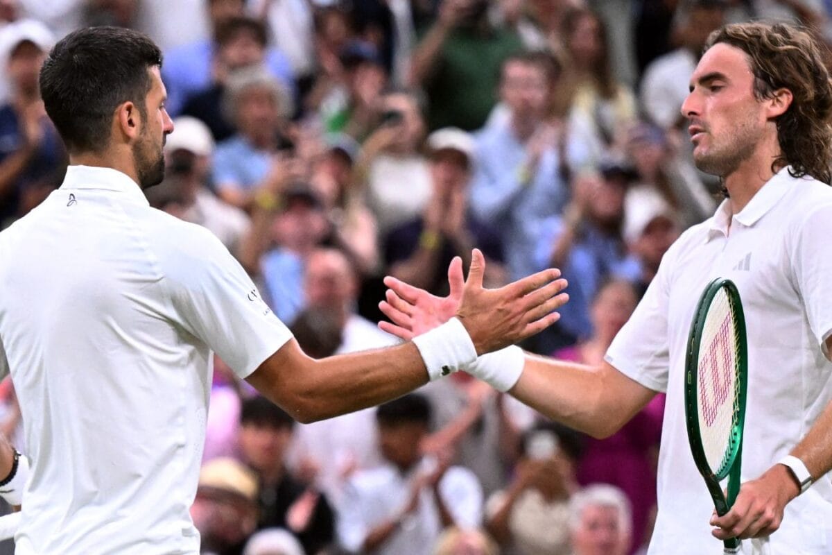 Novak Djokovic Dismantles Stefanos Tsitsipas To Reach Wimbledon Third Round