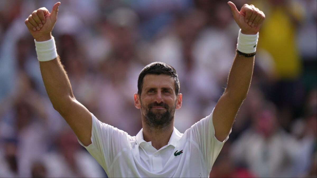 Novak Djokovic Breaks Roger Federer's Record Of Winning Most Matches At Wimbledon