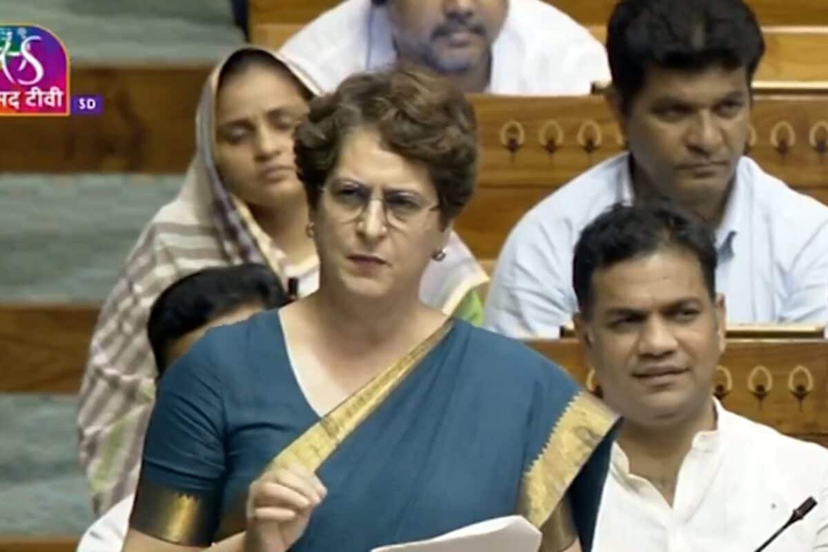 'Defended Rapist': Priyanka Gandhi's Remarks On Pralhad Joshi Draws BJP's 'Character Assassination' Claim