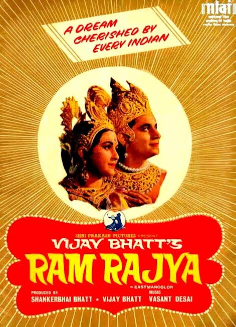 Ram Rajya (1943): Focusing on the poignant Uttar Ramayana chapter, Vijay Bhatt’s classic explores Ram’s agonizing choice between ruler duty and devotion to Sita. Notably recorded as the only motion picture Mahatma Gandhi ever watched, it carries deep historic cultural significance.