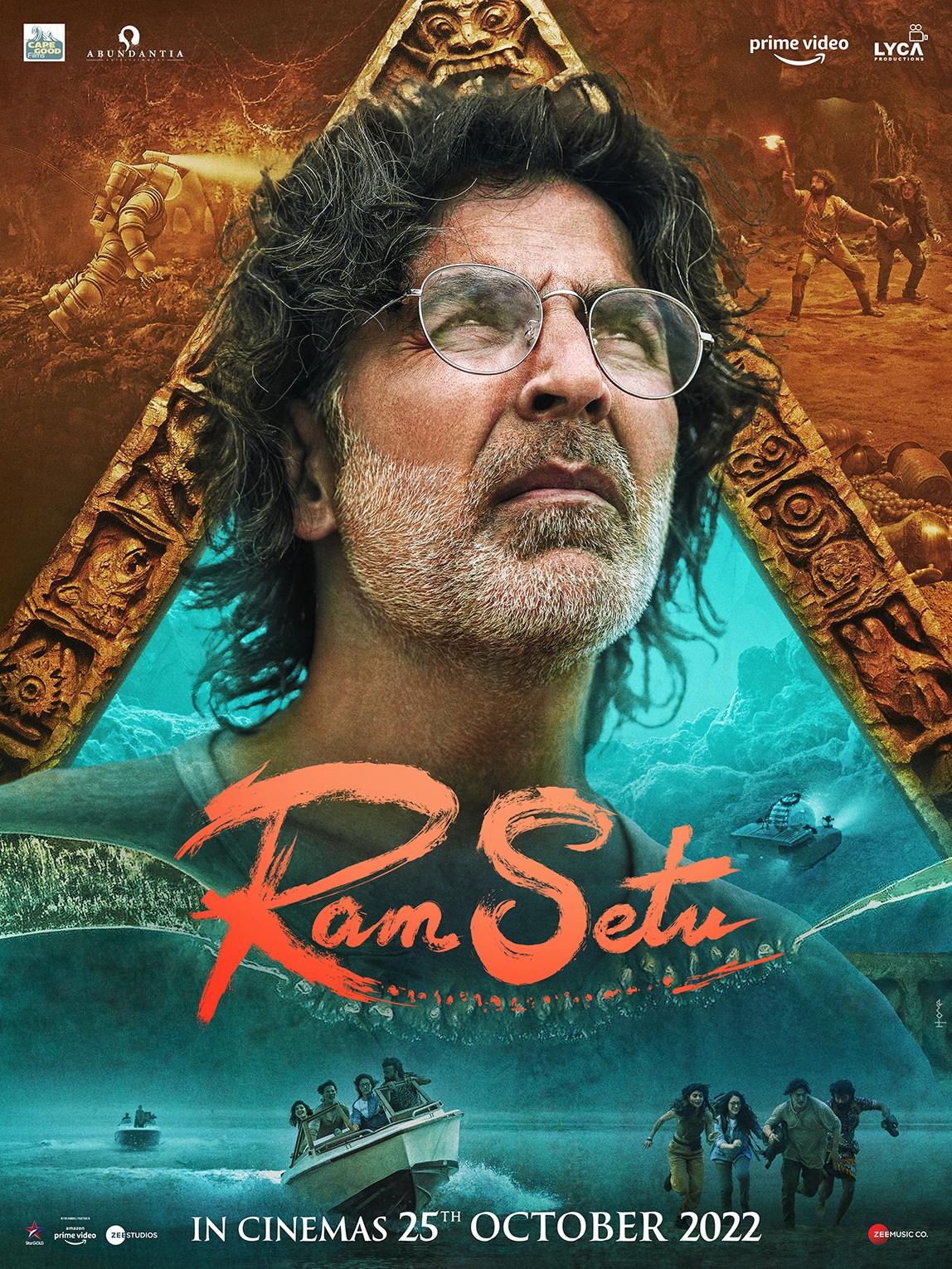 Ram Setu (2022): This action-adventure film approaches ancient myth through forensic science and archaeology. Akshay Kumar plays an atheist researcher dispatched to investigate the underwater bridge, using historical evidence and field exploration to prove whether the legend is rooted in factual reality.