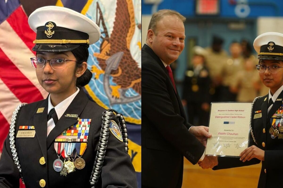 Meet Riddhi Chauhan, The Indian-American Teen Leading Nearly 300 US Navy Cadets