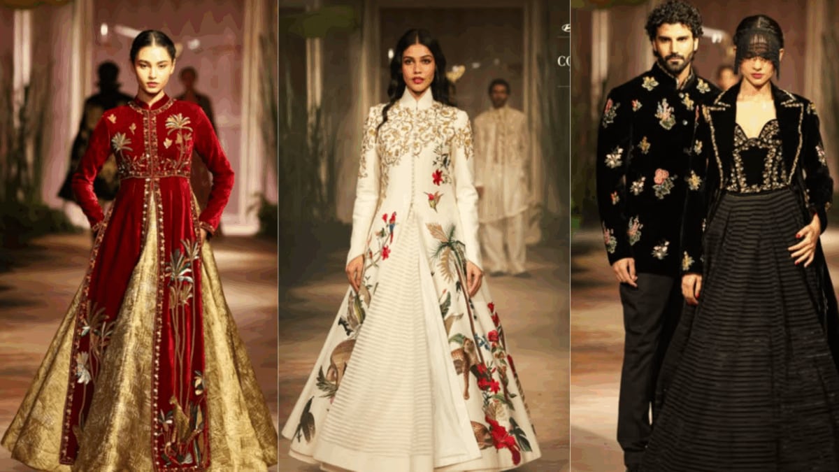 India Couture Week 2026: Rohit Bal Reimagines Royal Glamour In Velvet ...