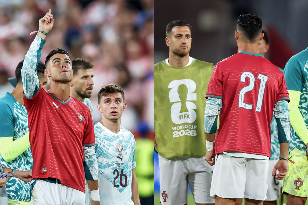 Cristiano Ronaldo Breaks Down As Portugal Honour Diogo Jota After World Cup Win Over Croatia | WATCH