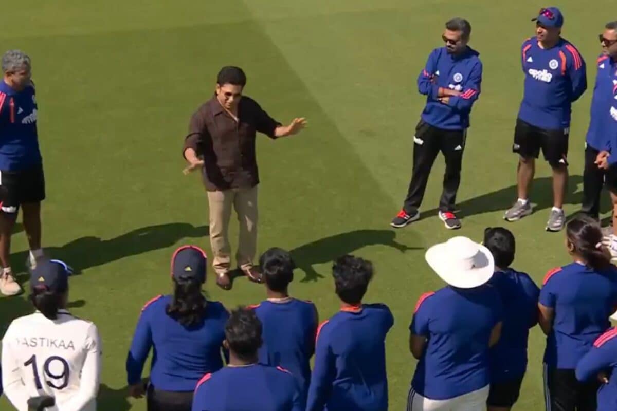 Sachin Tendulkar’s Pep Talk Boosts Harmanpreet Kaur & Co On Historic Final Day At Lord’s