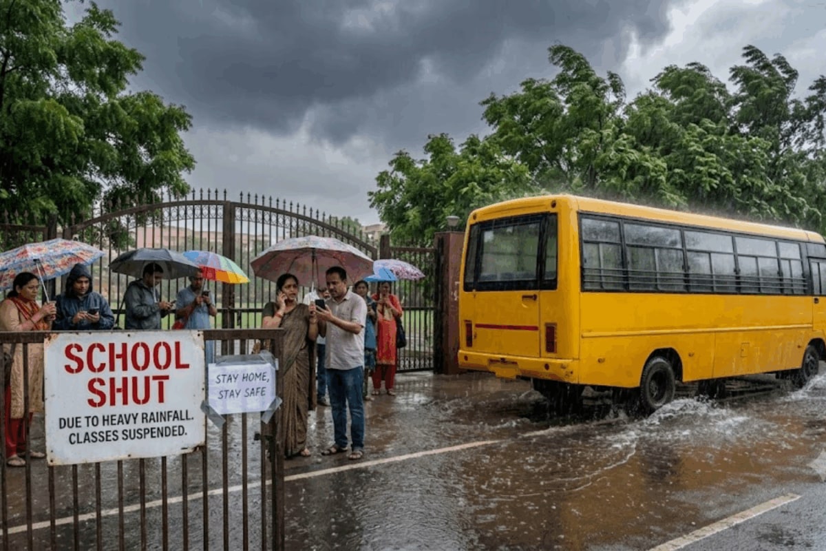 IMD Issues Rain Alert Across Indian States: Check If Your Child's School Is Closed