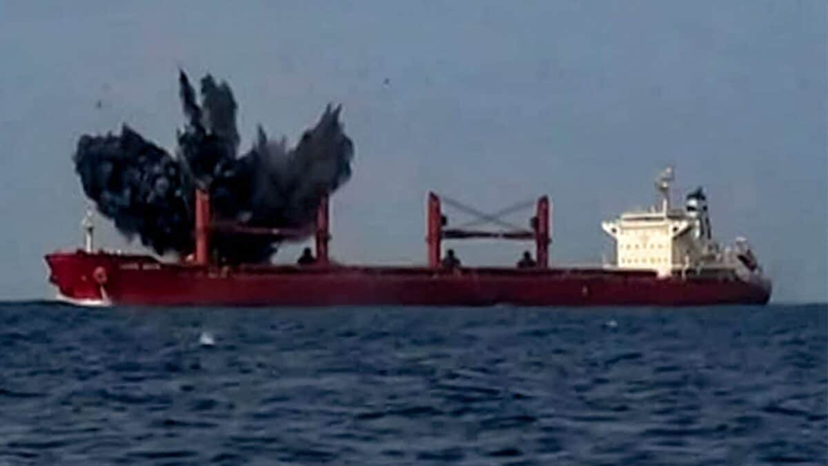 Iran Fires on Four Ships in Strait of Hormuz
