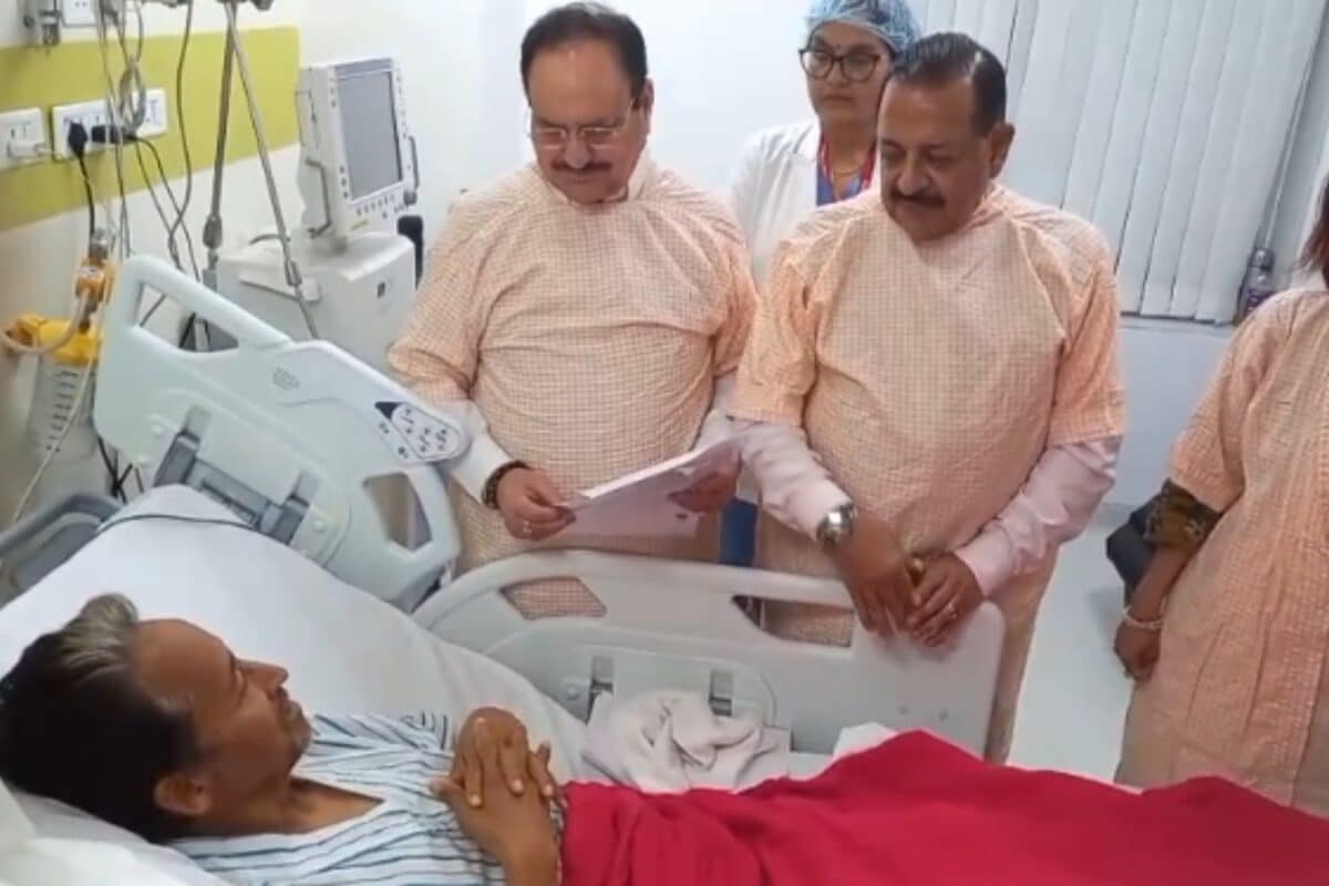 Sonam Wangchuk Breaks Hunger Strike In Presence Of Union Ministers Nadda, Jitendra Singh