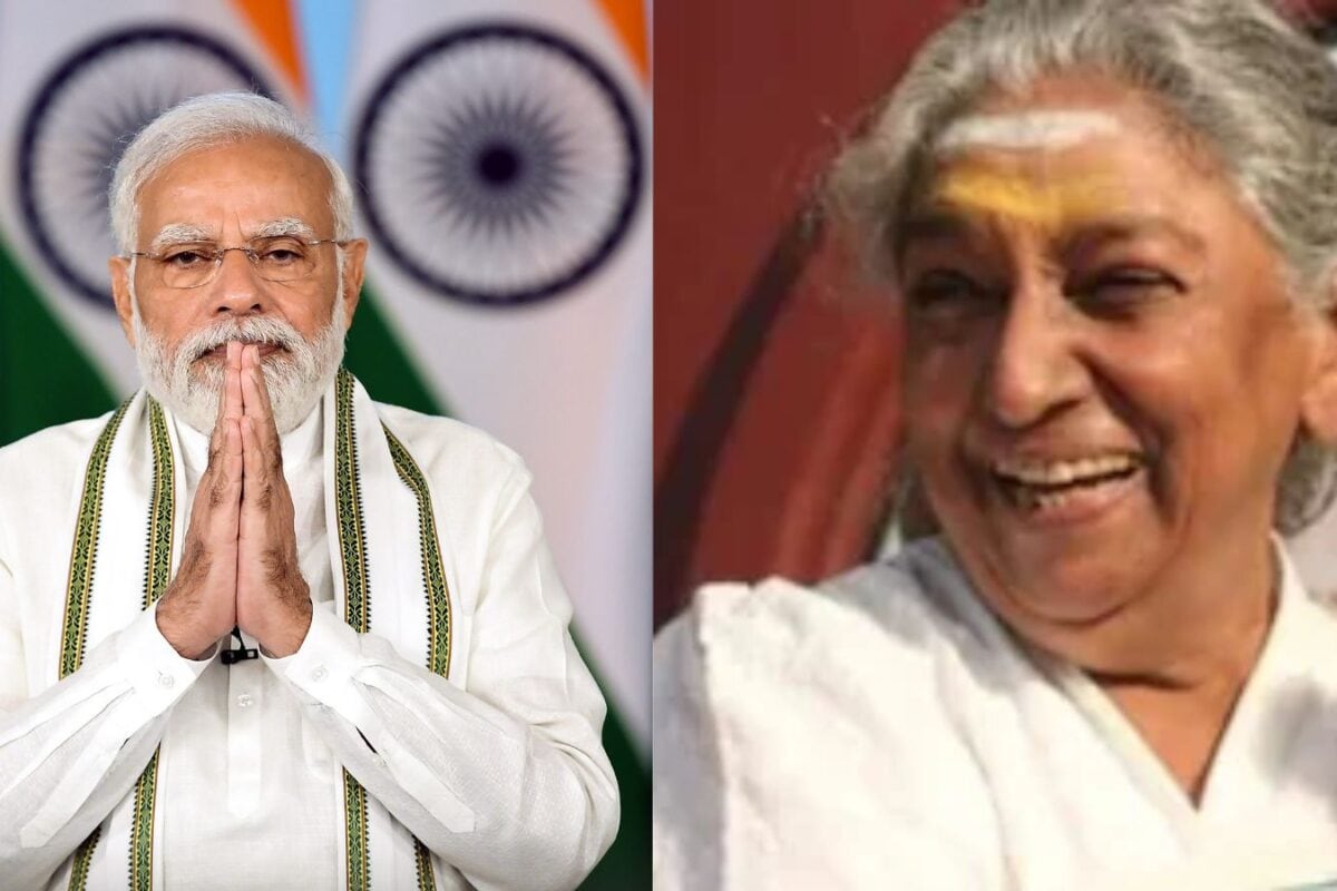 PM Modi Mourns Singer S Janaki's Demise, Calls It 'Irreparable Loss' To Music World