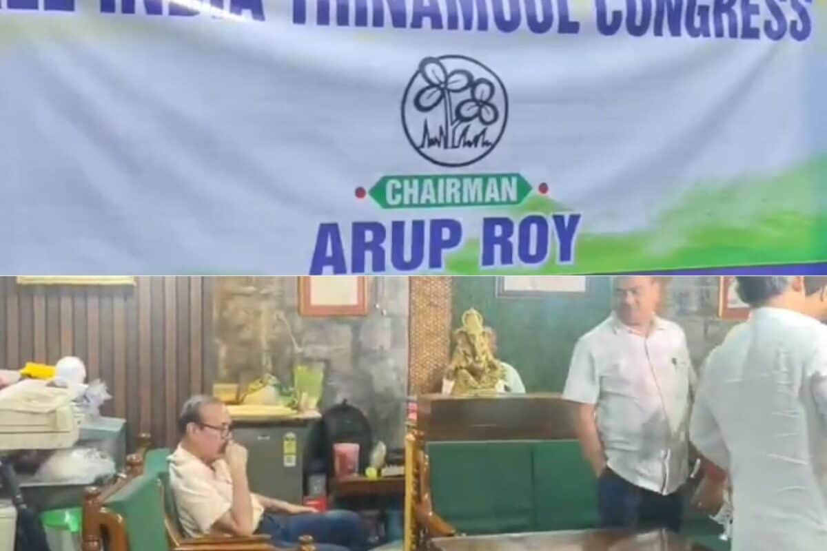 Ritabrata Banerjee Faction Seizes Control Of TMC’s Kolkata HQ, Puts Up Arup Roy Chairperson Banner
