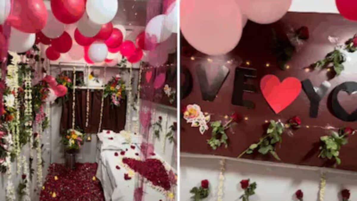 'Suhagrat Express' Clip Deleted: Railways Suspends Ticket Checker, Books Decorator Over 1st AC Decor