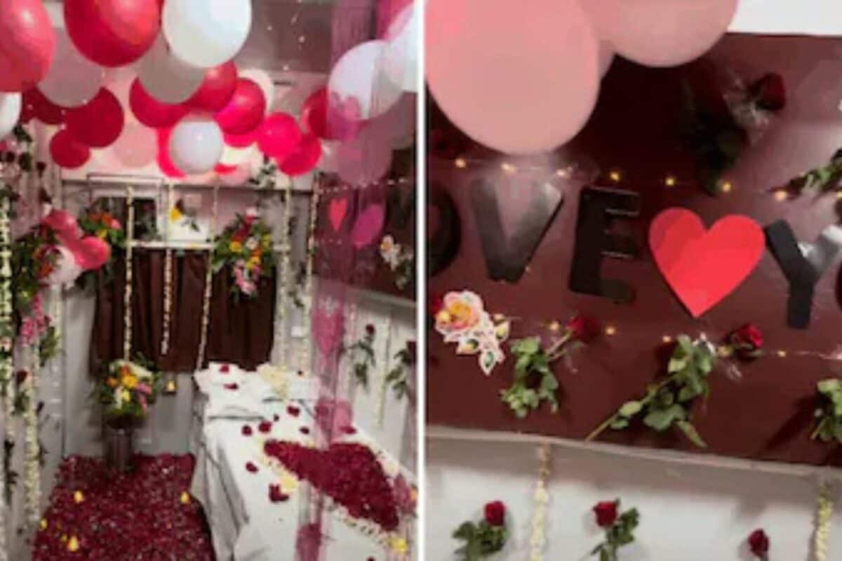 'Suhagrat Express' Clip Deleted: Railways Suspends Ticket Checker, Books Decorator Over 1st AC Decor