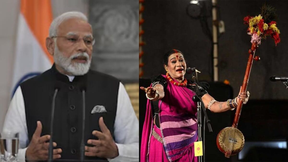 'Irreplaceable Loss': PM Modi Mourns Pandavani Legend Teejan Bai's Demise