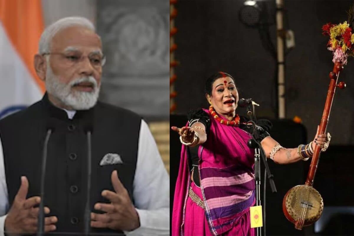 'Irreplaceable Loss': PM Modi Mourns Pandavani Legend Teejan Bai's Demise