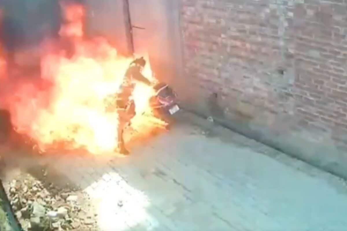 Punjab Horror: Man Visiting In-Laws To Reconcile With Wife Set On Fire by Brother-in-Law | Video