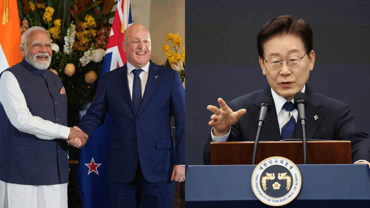 New Zealand Premier's Welcome Message For PM Modi Earns A Warm Gesture From South Korean Prez