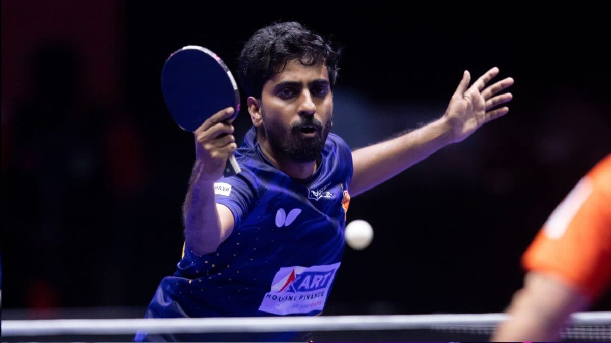 Sathiyan steers Dabang Delhi past Ahmedabad in table tennis league