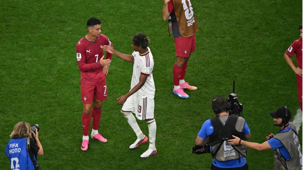 Lamine Yamal Comforts Emotional Cristiano Ronaldo After Spain End Portugal's WC Campaign
