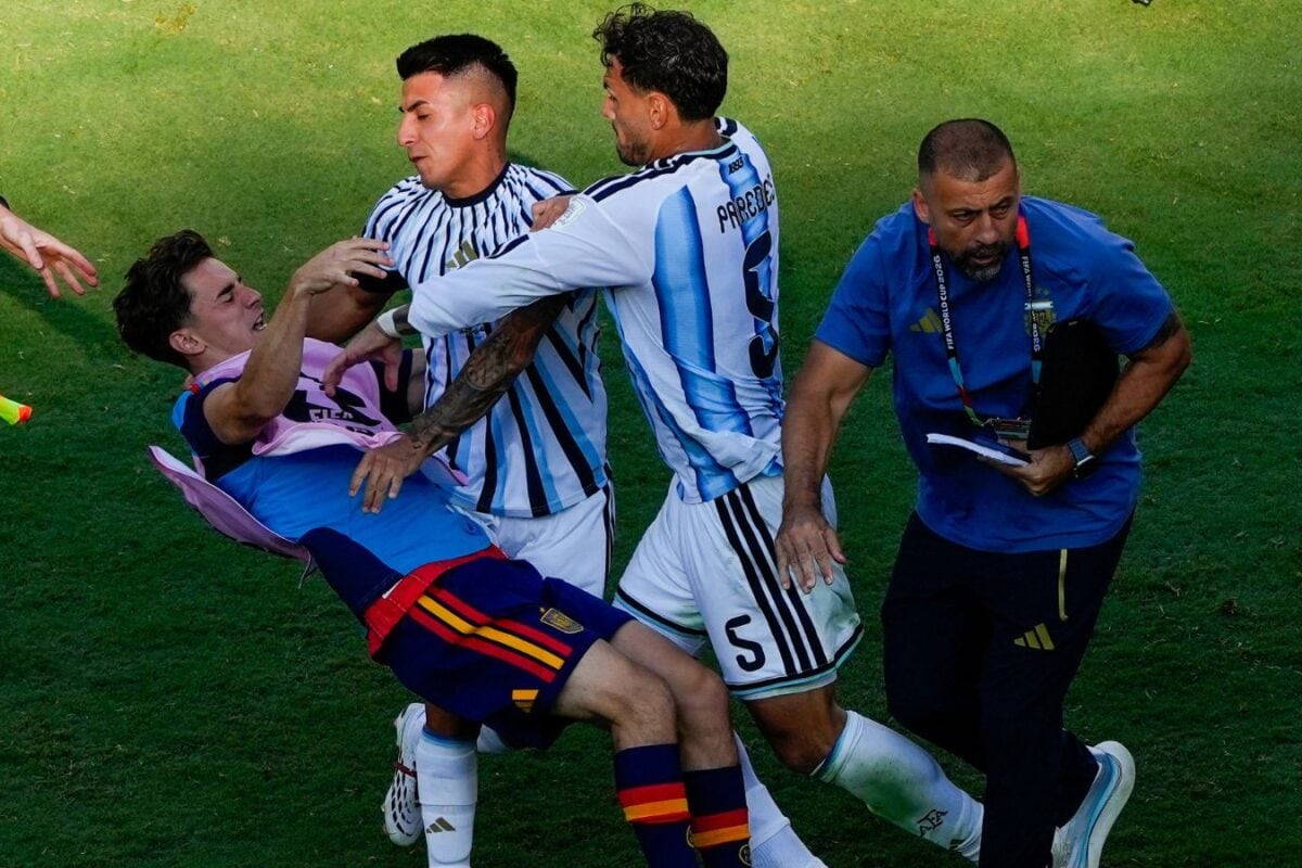 What Lionel Messi Did Following Paredes’ Post-Final Altercation With Spain Players