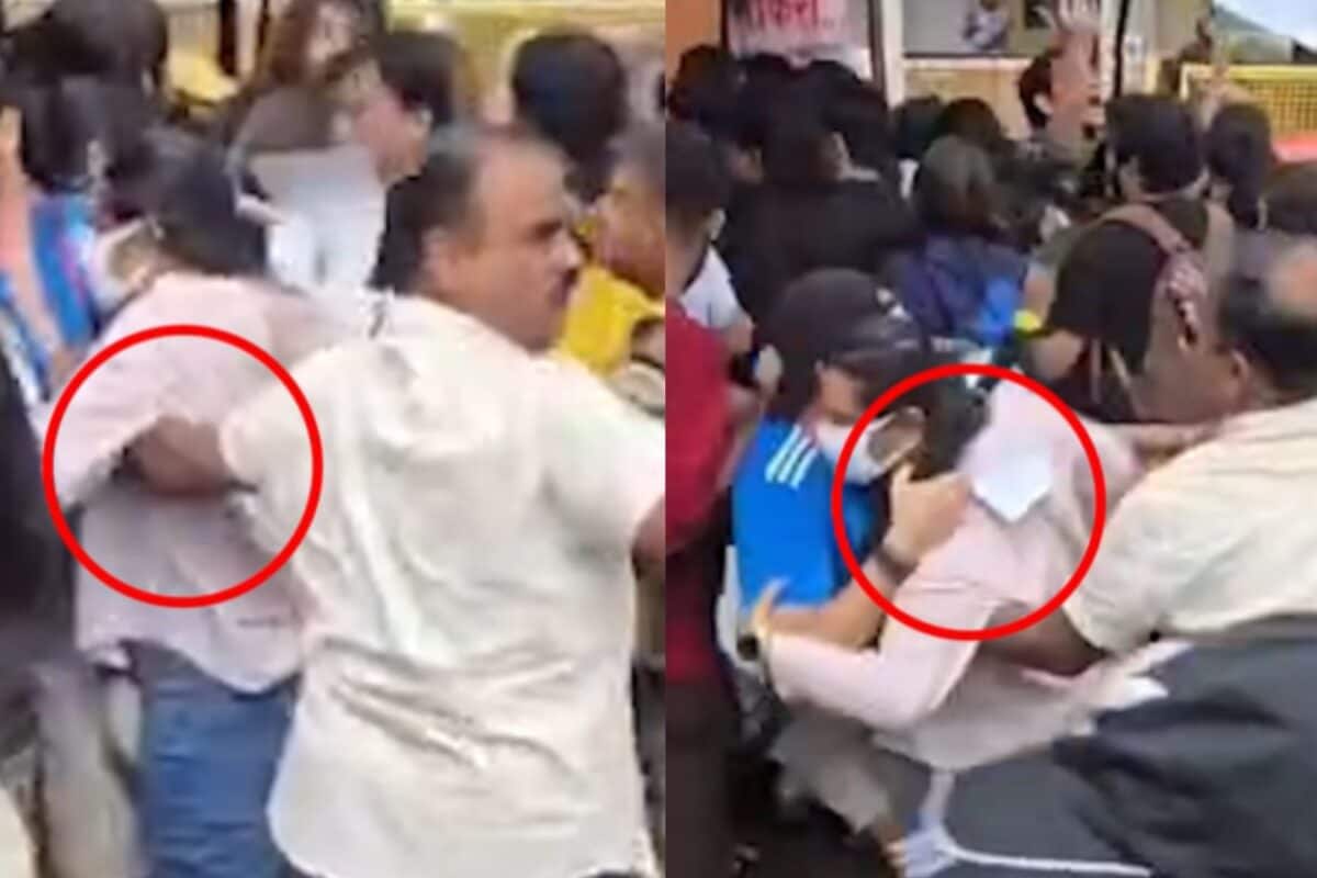 Mumbai Cop Groping Female Protester? Viral Video Sparks Outrage, Police Defends Officer