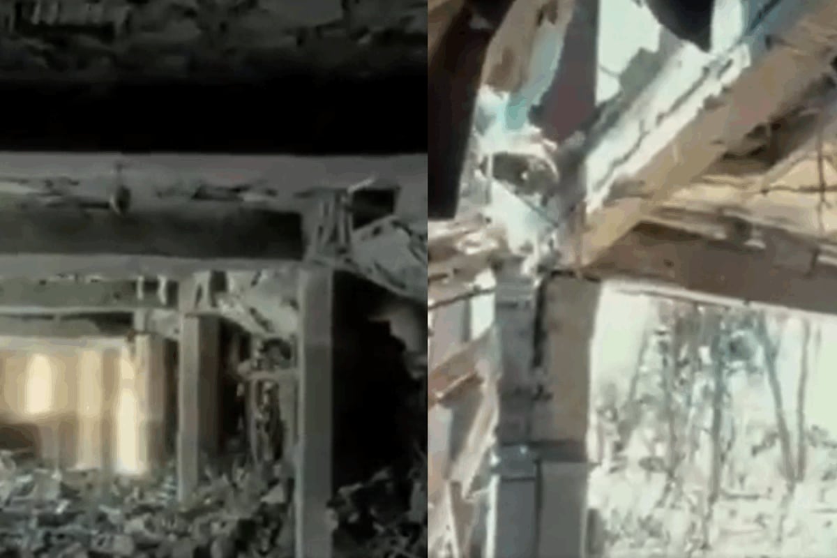 Iran Releases Footage Of Khamenei's Destroyed Residence After US-Israeli Strikes | Video