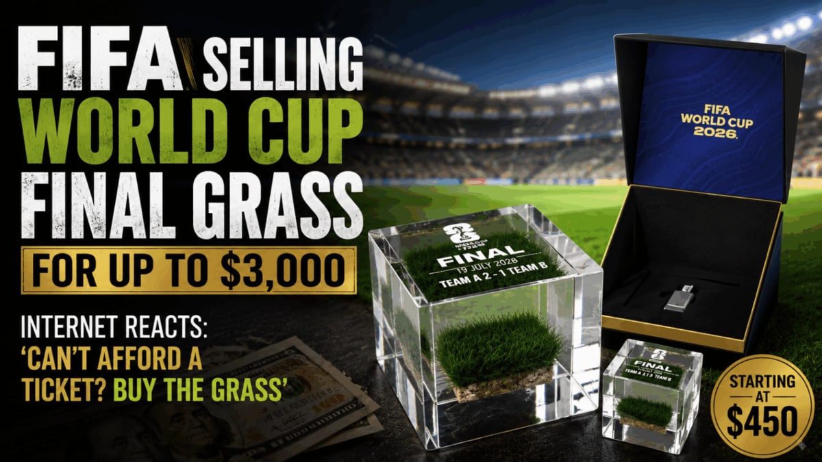 FIFA Selling World Cup Final Grass For $450 A Piece Sparks Debate Online: 'Can't Afford A Ticket? Buy The Grass'