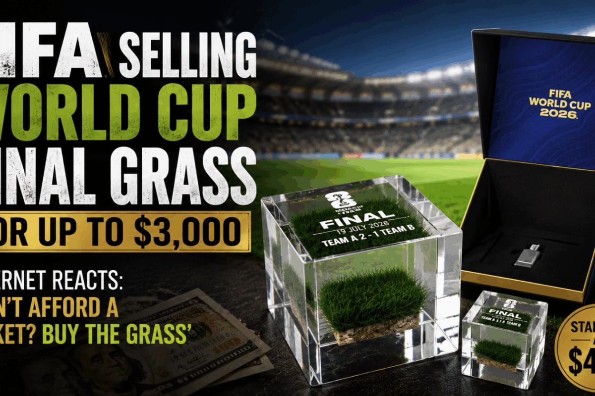 FIFA Selling World Cup Final Grass For $450 A Piece Sparks Debate Online: 'Can't Afford A Ticket? Buy The Grass'