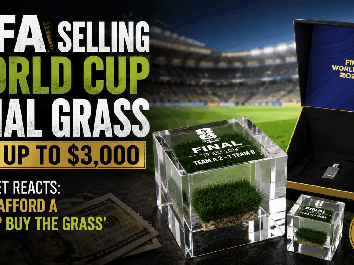 FIFA Selling World Cup Final Grass For $450 A Piece Sparks Debate
