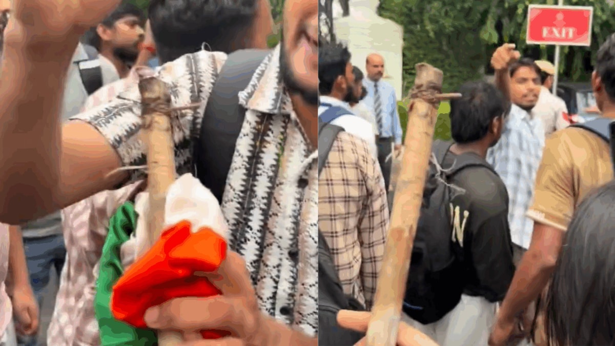 'False, Misleading': Delhi Police Fact-Checks Videos Claiming Nail-Fitted Batons Used On Protesting Students