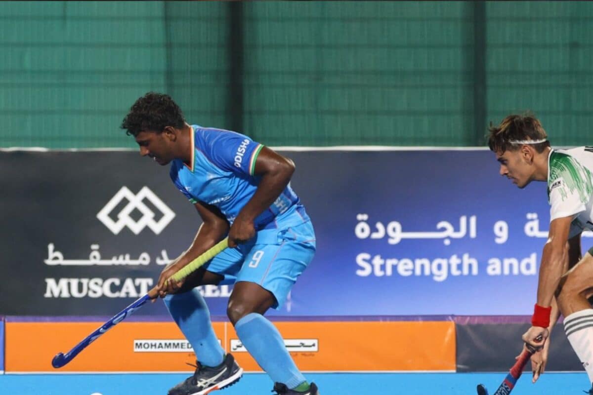 Pakistan Hand India Advantage After Fielding Extra Player In Hockey Clash | Watch