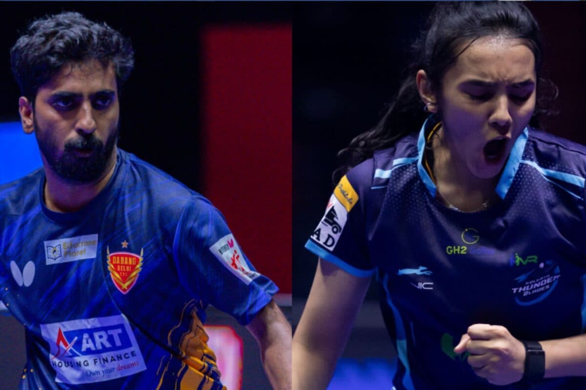Dabang Delhi TTC, HVR Kolkata Thunder Blades Begin Ultimate Table Tennis Season 7 On High