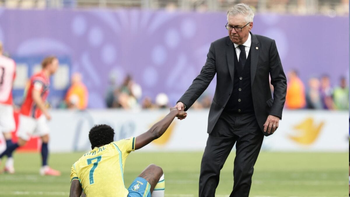 Carlo Ancelotti Reveals Why Vinicius Jr Didn't Take Penalty In Brazil's FIFA World Cup Exit