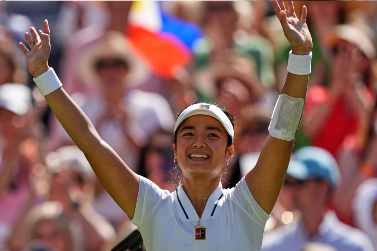 Alexandra Eala Stuns Defending Champion Iga Swiatek At Wimbledon Third Round