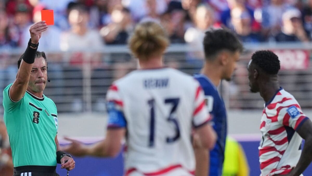 UEFA Question Football's Integrity, Hits Out At FIFA Over Folarin Balogun's Red Card Reversal