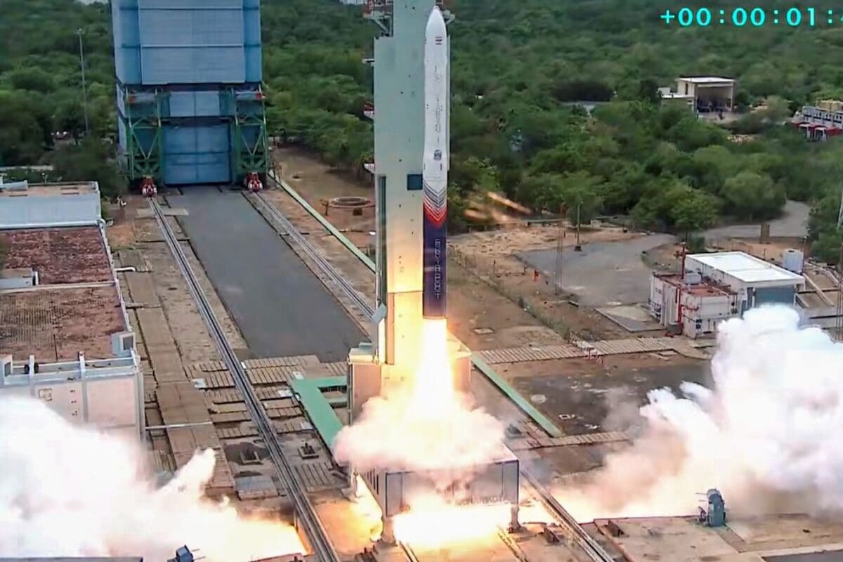 'History Is Made': Moment India's First Private Orbital Rocket Vikram-1 Lifts Off | Watch