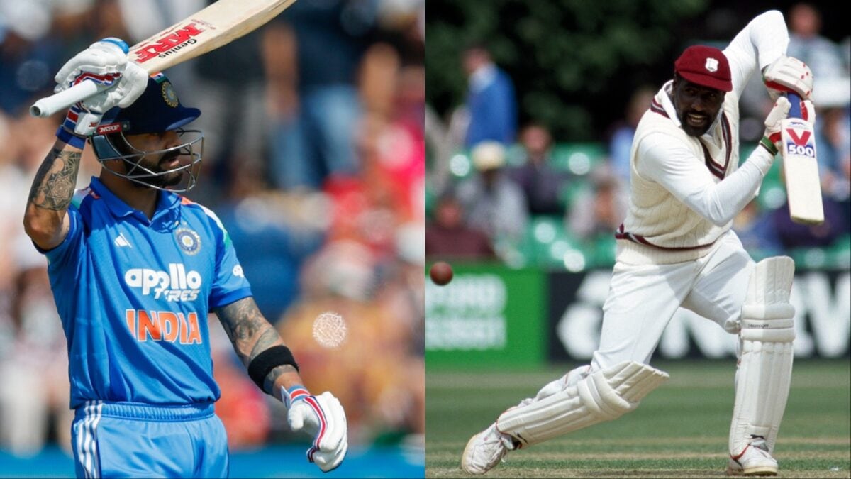 Virat Kohli Equals Viv Richards' Tally, Only Behind Kumar Sangakkara In List Of Batters With...