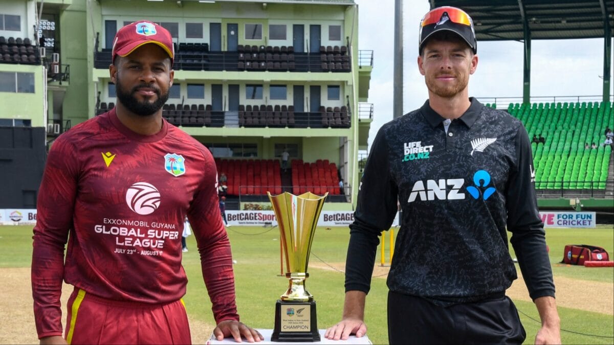 West Indies Vs New Zealand Live Score, 3rd ODI: Follow Scorecard And Match Action From Guyana