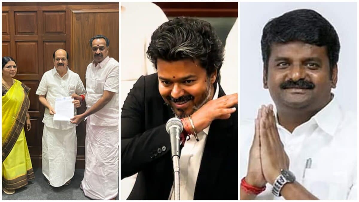 AIADMK Exodus: Ex-Ministers MR Vijayabaskar, C Vijaybhaskar To Join CM Vijay's TVK Tomorrow