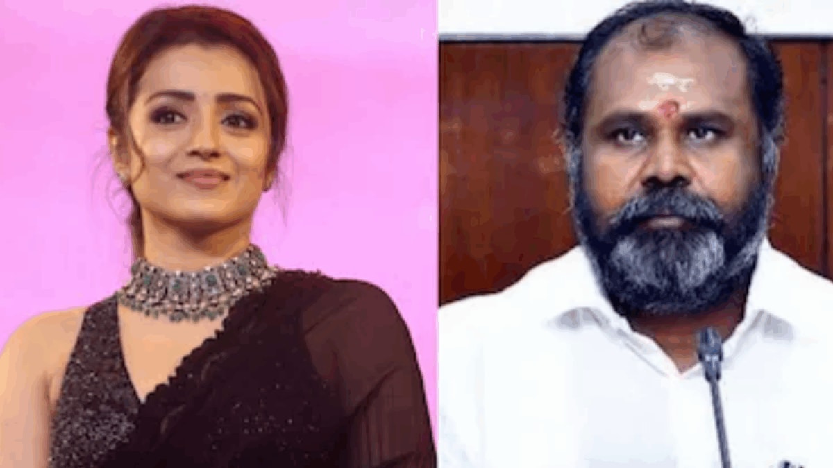 'Will Trisha Be Made Deputy Chief Minister?' RB Udhayakumar Targets CM Vijay Over 'Friends' Getting Posts