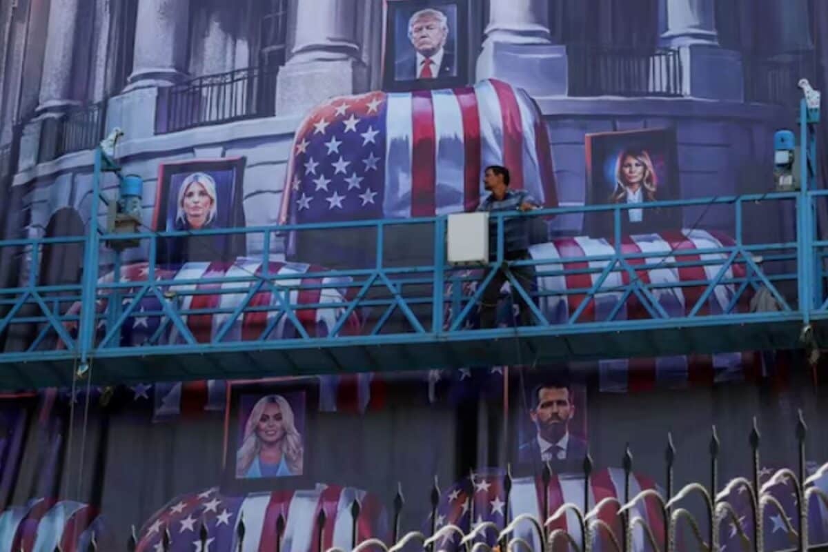 'Blood For Blood': Iran Puts Up Billboard Featuring Trump And His Family