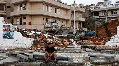 Typhoon Bavi Wreaks Havoc In Eastern China: Massive Waves Hit Cities ...