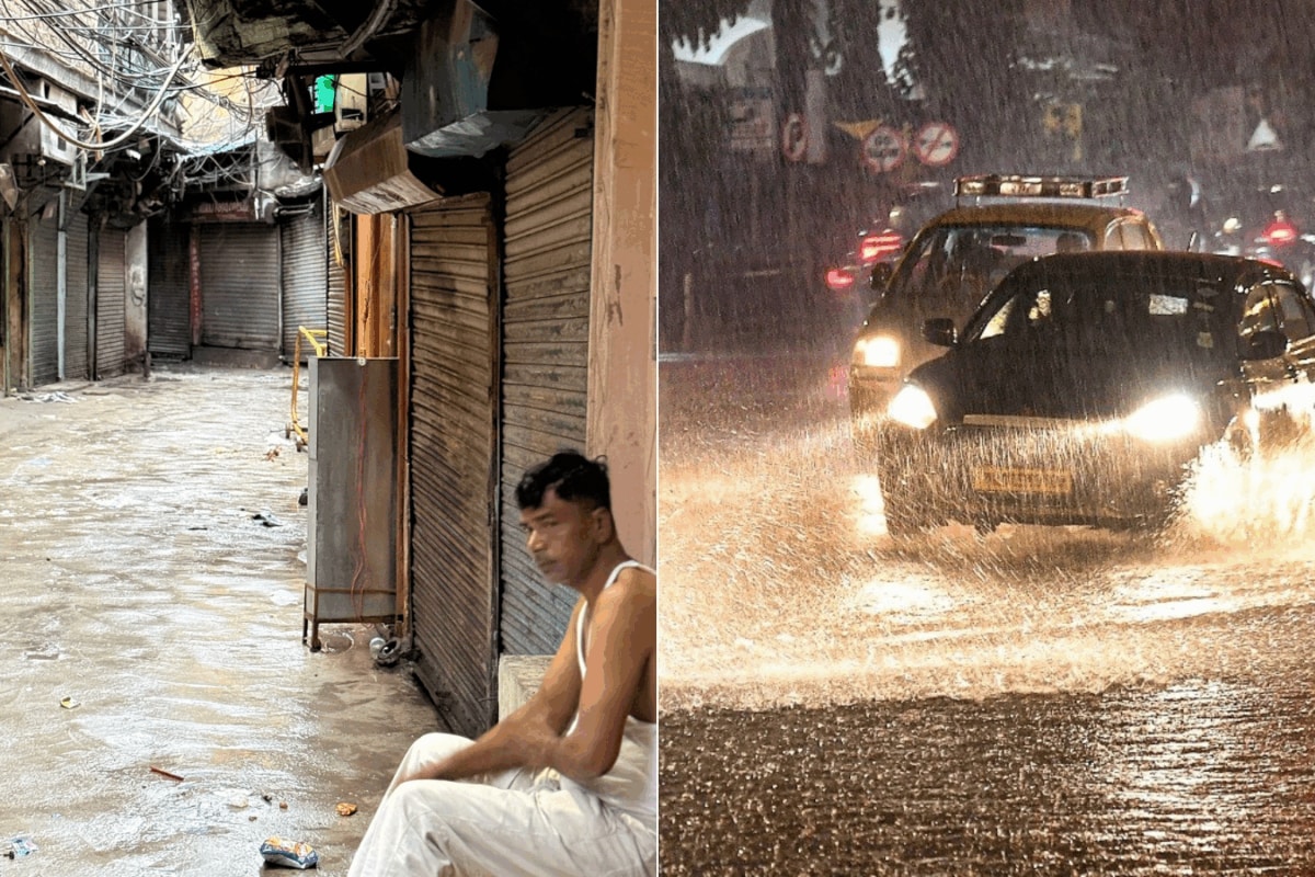 Delhi Rains Update: 'Best Monsoon Spell Of Season' Floods Roads, Railway Station; Alert Issued