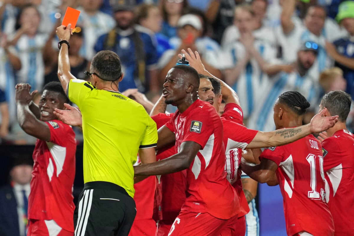 'Unacceptable': SUI Coach Blasts VAR After Embolo Red Card; Hints At ARG Bias