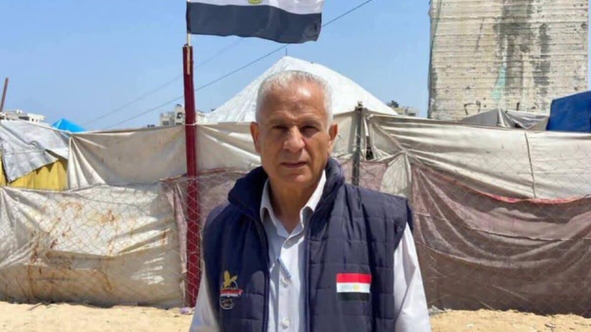 Israeli Strike Kills Egyptian Official Behind World Cup Screenings For Gaza Displaced Families