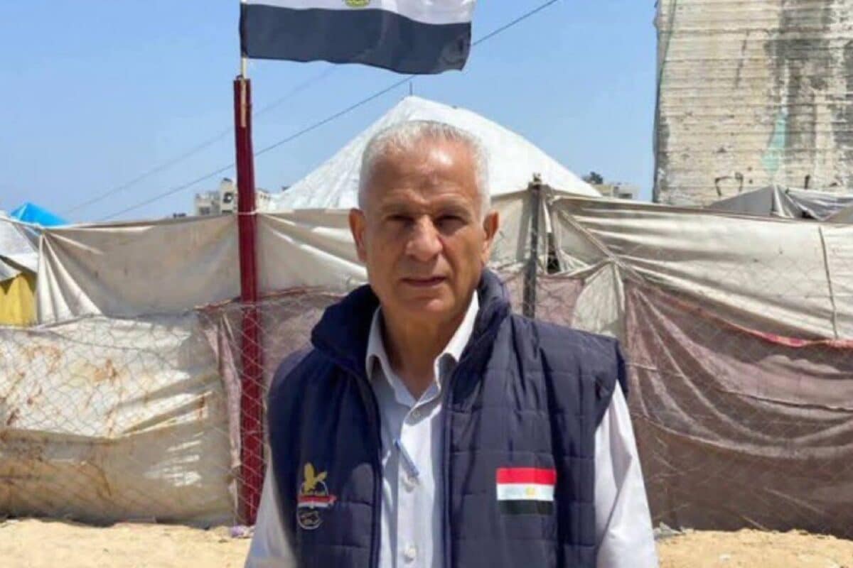 Israeli Strike Kills Egyptian Official Behind World Cup Screenings For Gaza Displaced Families