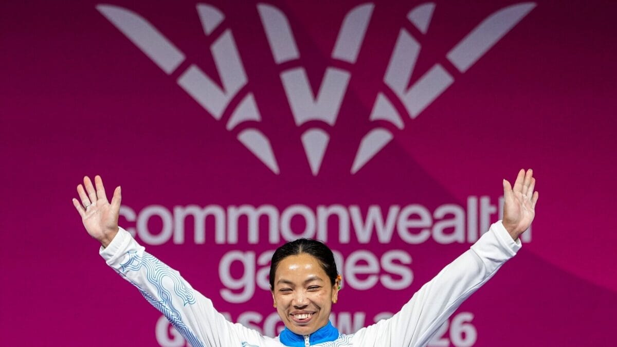 Mirabai Chanu wins third consecutive CWG gold