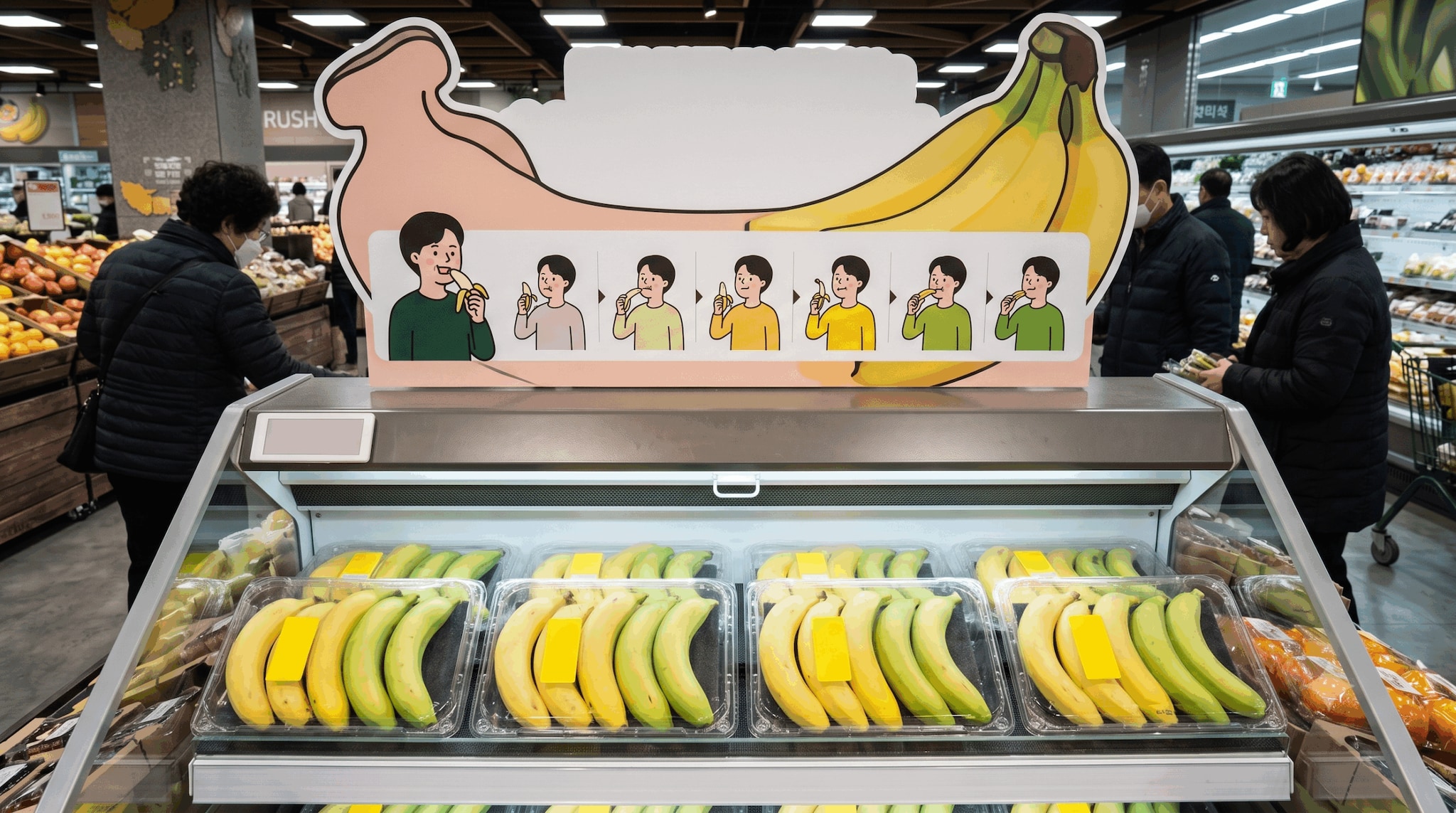 The product was introduced by South Korean retail chain E-Mart in 2018. Although it has been around for years, it recently found a global audience after videos of the packaging went viral online.
