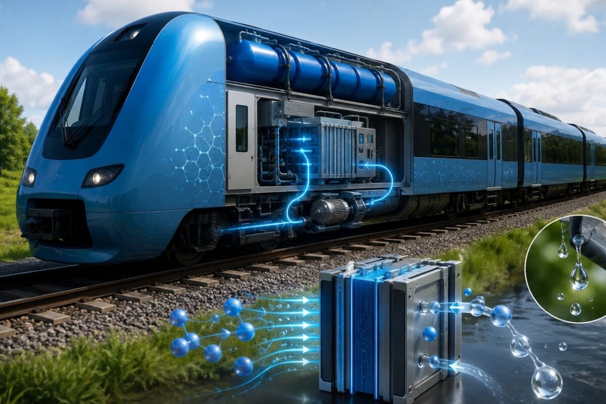 No Diesel, No Overhead Wires: How India's First Hydrogen Train Generates Its Own Power