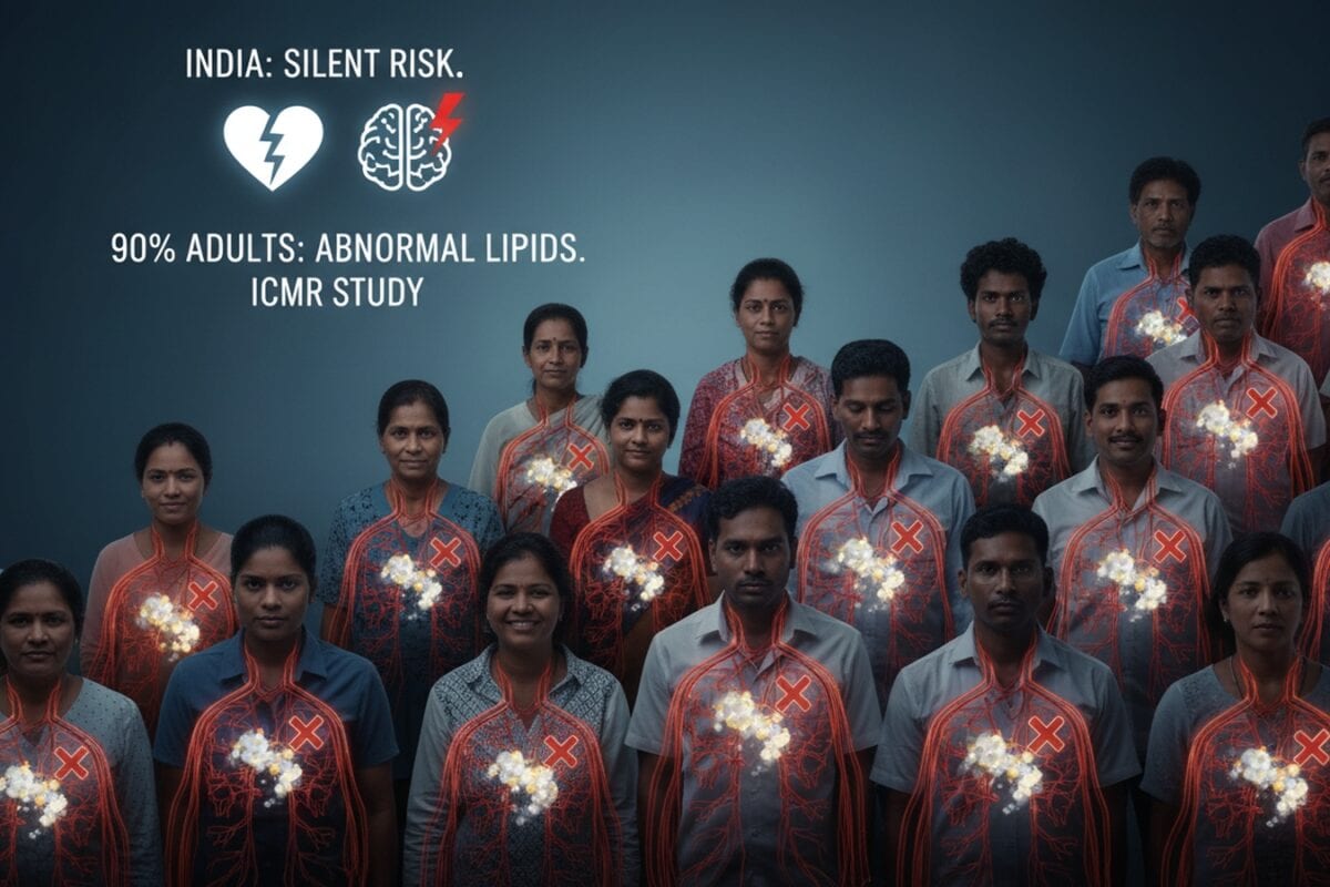 India's Silent Cholesterol Crisis: 9 In 10 Indian Adults Have Abnormal Blood Lipids, Says Study