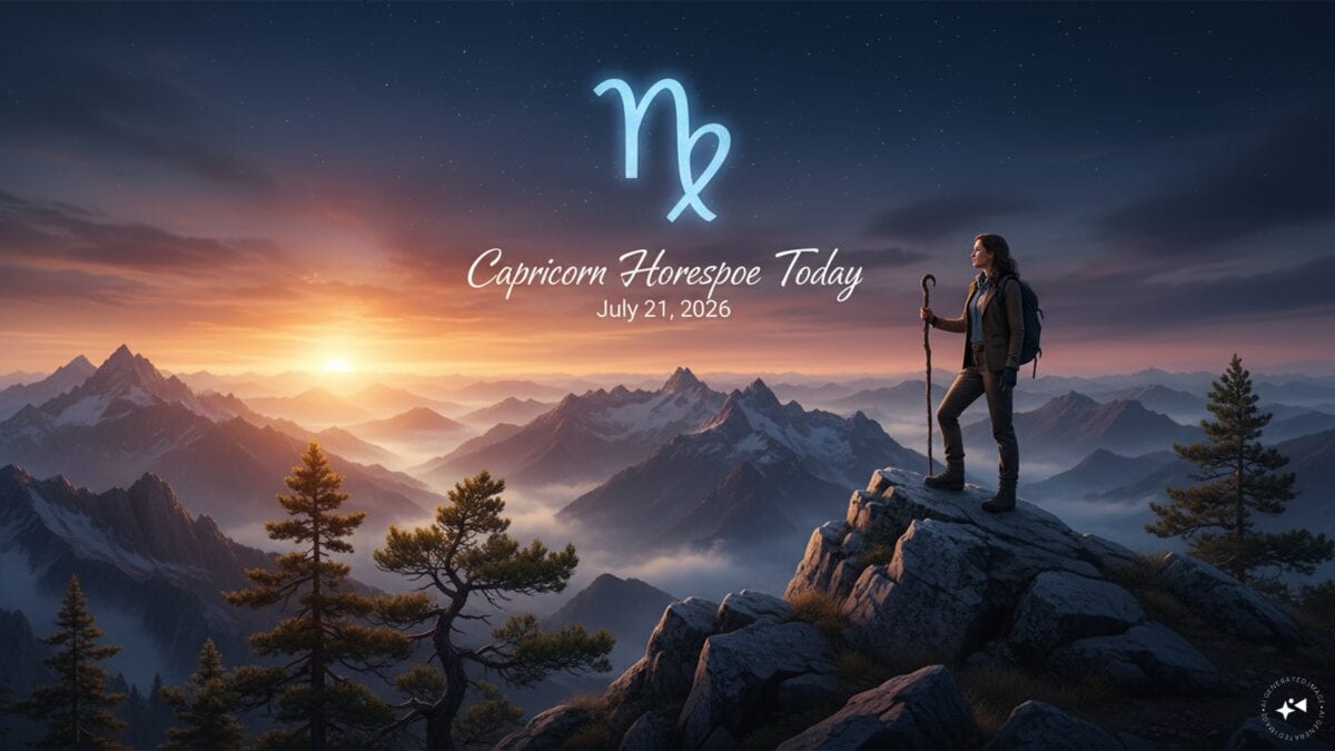 Capricorn Horoscope Today, July 21, 2026